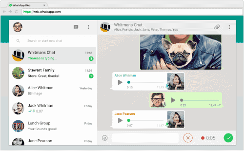 Version WhatsApp Business Web