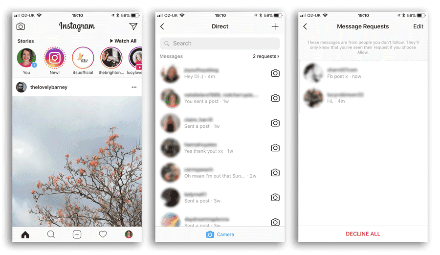 Cómo utilizar Instagram Direct para proporcionar soporte al cliente