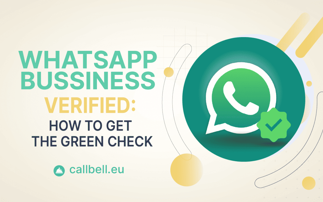 WhatsApp Business verificado: cómo obtener el check verde