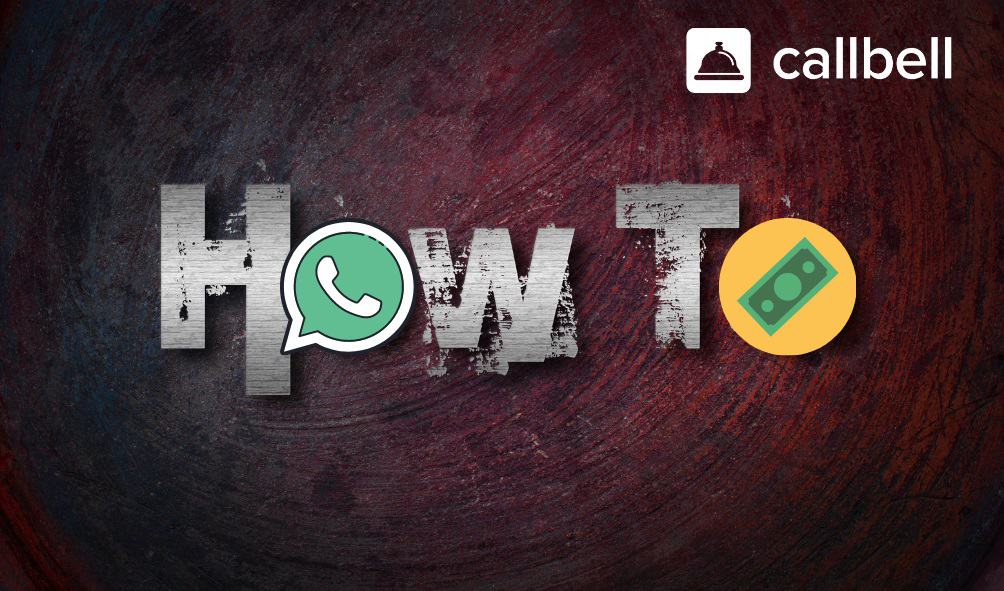 How do you make payments via WhatsApp?