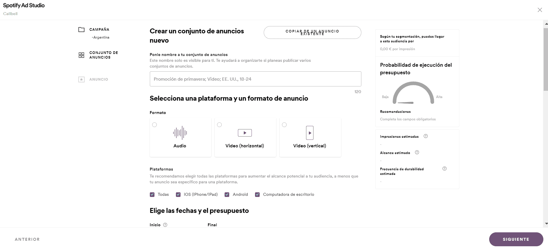 Spotify Ad Studio: how it works