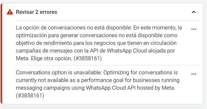 Issues with Ads Redirecting to WhatsApp API Cloud [Fixed ✅]